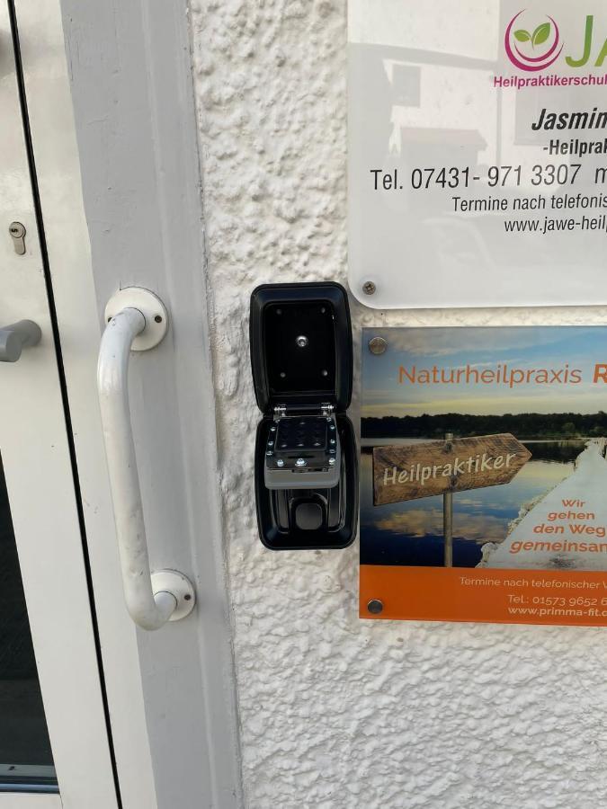 Wohnung Im Zentrum Von Albstadt Buitenkant foto